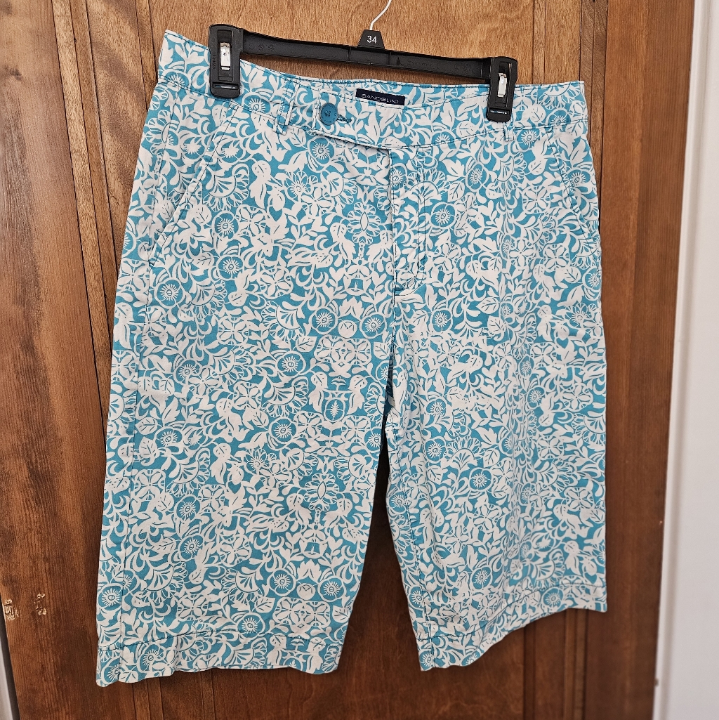 Bandolino Denim Clamdigger Pants, 14